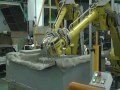 金正達水刀設備 機器人純水切割 robot water jet cuttin