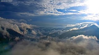 桃園即時影像-三龜戲水觀景平台 雲海縮時攝影 2023-05-19 | Clouds of Sea Timelapse in Taoyuan City, Taiwan