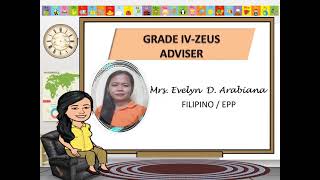 PARENTS VIRTUAL ORIENTATION 2021