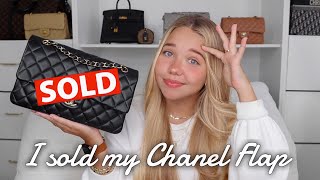 WHY I SOLD MY CHANEL BLACK CAVIAR CLASSIC FLAP | BAG SWAP AND A *NEW BAG REVEAL*