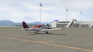 【VATJPN】 VATSIM JAPAN 2022.06.14 宮崎・鹿児島VFR SR22