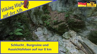 Wolfsschlucht und Hohenwittlingensteig - Wandern auf der Schwäbischen Alb