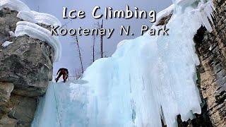 Ice Climbing In Kootenay National Park