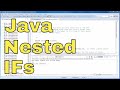 Java Programming Tutorial - 18 - Nested if Statements