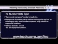JavaScript Training Tutorial The Number Data Type