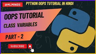 Python OOP Tutorial 2: Class Variables #python #trending @mlminds