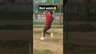Smooth runup + Action + Swing 🔥 my fast Bowling Practice #shorts #shortvideo #cricket #trending