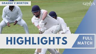 HIGHLIGHTS | Grange 2nd XI v Morton | ESCA Championship