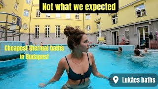 Are the Thermal Baths in BUDAPEST worth it? Lukacs baths, margaret island, river cruise