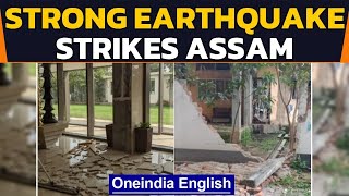 Earthquake in Assam: 6.4 magnitude quake damages property | Oneindia News