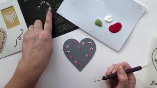 Folk It Dotty Roses demo by Mindful Crafts