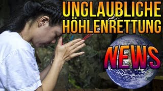 Die UNGLAUBLICHE Höhlenrettung in Thailand - NEWS