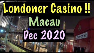 [4K] Walking Macau:  Londoner Macao Casino - 2020 December
