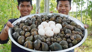 Crispy Snail Cooking Recipe | Deep Fried River Snail