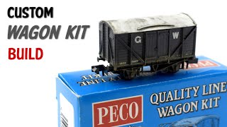 How To Build the Peco N Gauge Wagon - Custom Build & Review