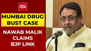 Nationalist Congress Party Leader Nawab Malik Claims BJP Link In Mumbai Drug Bust Case