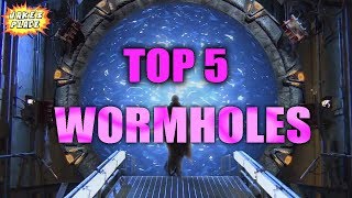 Top 5 WORMHOLES in Science Fiction