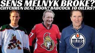 NHL Trade Rumours - Chychrun Deal Soon? Sens Melnyk Broke? Babcock To Oilers? Isles Trotz On Leave