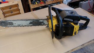 PRO MAC 610 restoration. A story of another lucky chainsaw…