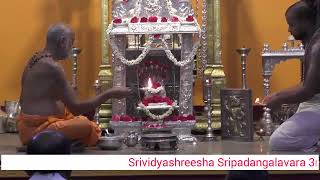 SrividyashreeshaSwamigalaChathurmasya@Srirangam-ThottiluPuje-10Aug2019-Day12