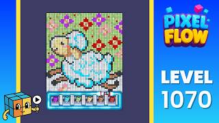 Pixel Flow Level 1070 (Very Hard) Walkthrough Solution - Sheep