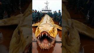 Gigant Sea Monsters Caught by Fishermen! 😱🐙 #GiantSeaCreatures #FishingDiscoveries #OceanMysteries