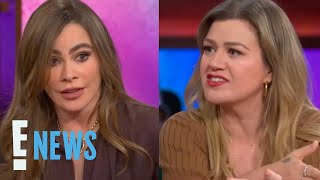 Sofia Vergara and Kelly Clarkson Tease Each Other in Passionate Interview | E! News