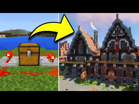 How to Put HOUSES in CHESTS in Minecraft! (NO MODS!) How to Put HOUSES in CHESTS in Minecraft! (NO MODS!)