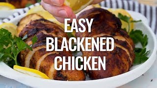 Keto Blackened Chicken Recipe