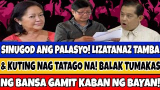 SINUGOD ANG PALASYO! LIZATANAZ TAMBA \u0026 KUTING NAG TATAGO NA! BALAK TUMAKAS NG BANSA GAMIT KABAN!