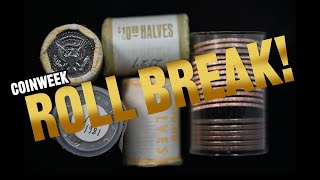 Coinweek Streaming News:  Kennedy Half Dollar and Eisenhower Dollar Roll Break