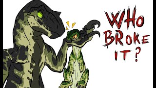 Who broke it? | The Isle Evrima Animatic