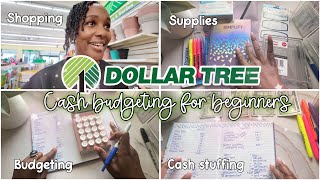 $15 Dollar Tree Budgeting System | How to Cash Budget | Cash Stuffing for Beginners