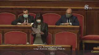 Pergreffi - Intervento in Senato (17.02.21)