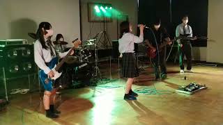 市立柏軽音　めぐみるく　「学園天国」@中央学院ライブ　20230604