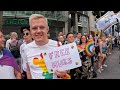 lesbian mothers in koln germany gay parade 2024. christopher street day in cologne 2024.