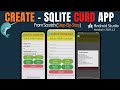 Create Complete Student CURD APp using SQLite | SQLite CURD APP in Android Studio