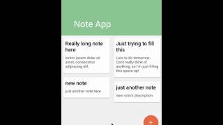 Android SQLite Database with SugarORM - Making a Note App [Tutorial Link]