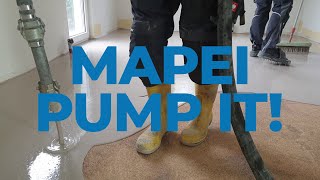 MAPEI Pumpen für Profis - Spachtelmassen schnell, effizient und wirtschaftlich verarbeiten