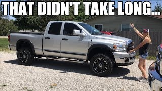 THE STOCK 3rd GEN CUMMINS DIDN'T LAST LONG...