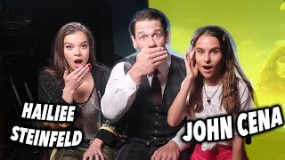 JOHN CENA & HAILEE STEINFELD PLAY WHO'S MOST LIKELY TO! BumbleBee Movie Interview / Lovevie