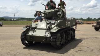 1943 M5A1 Stuart tank