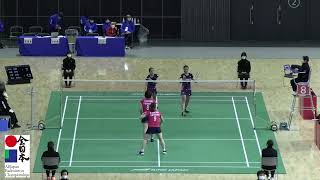 【総合2022】R1 小野菜保／福本真恵七（再春館製薬所）vs 内山智尋／金廣　美希（再春館製薬所）