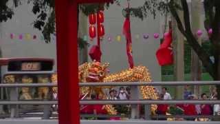 Dragon and Lion Dance @ Kong Chow Wui Koon 冈州会馆 (Oregon State Hall)