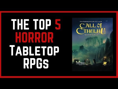 Top 5 Horror Tabletop RPGs