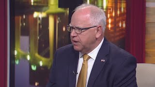 Gov. Walz Addresses Surge Of Gun Violence