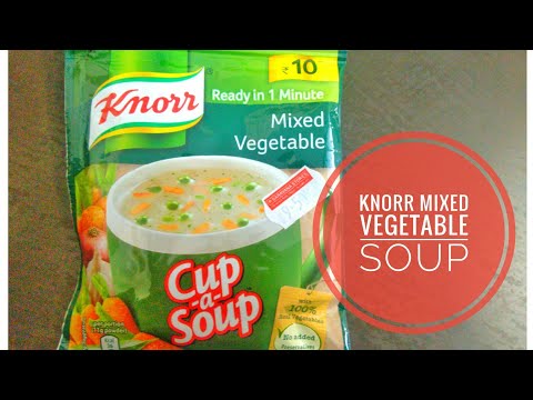 Knorr soup | Mixed vegetable soup| knorr instant soup Knorr soup | Mixed vegetable soup| knorr instant soup