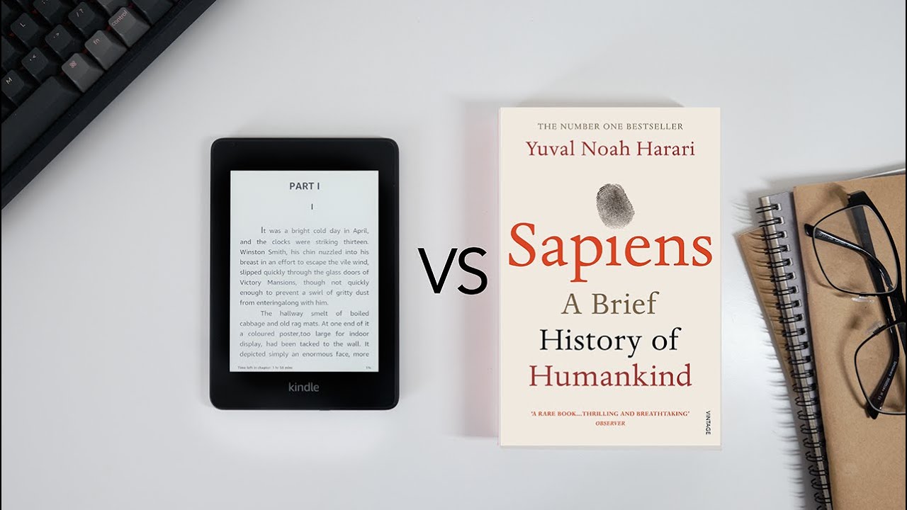 Kindle Vs Books - Which Is Better? - YouTube