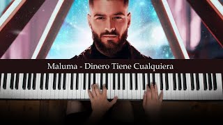 Maluma - Dinero Tiene Cualquiera (Piano Cover) | Dedication #940
