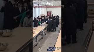 Krula Rebbe dancing after mayim shelanu erev pesach 5781